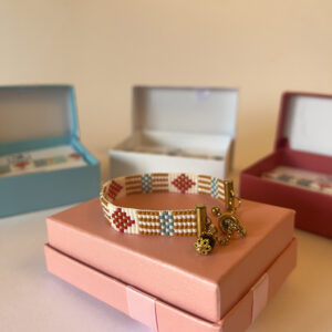 Bracciale bisaccia arancione