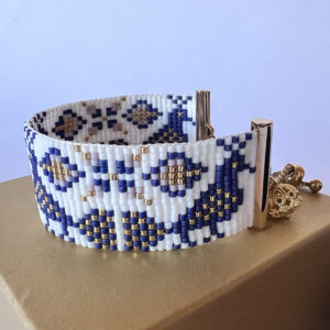 Bracciale pavoncella viola