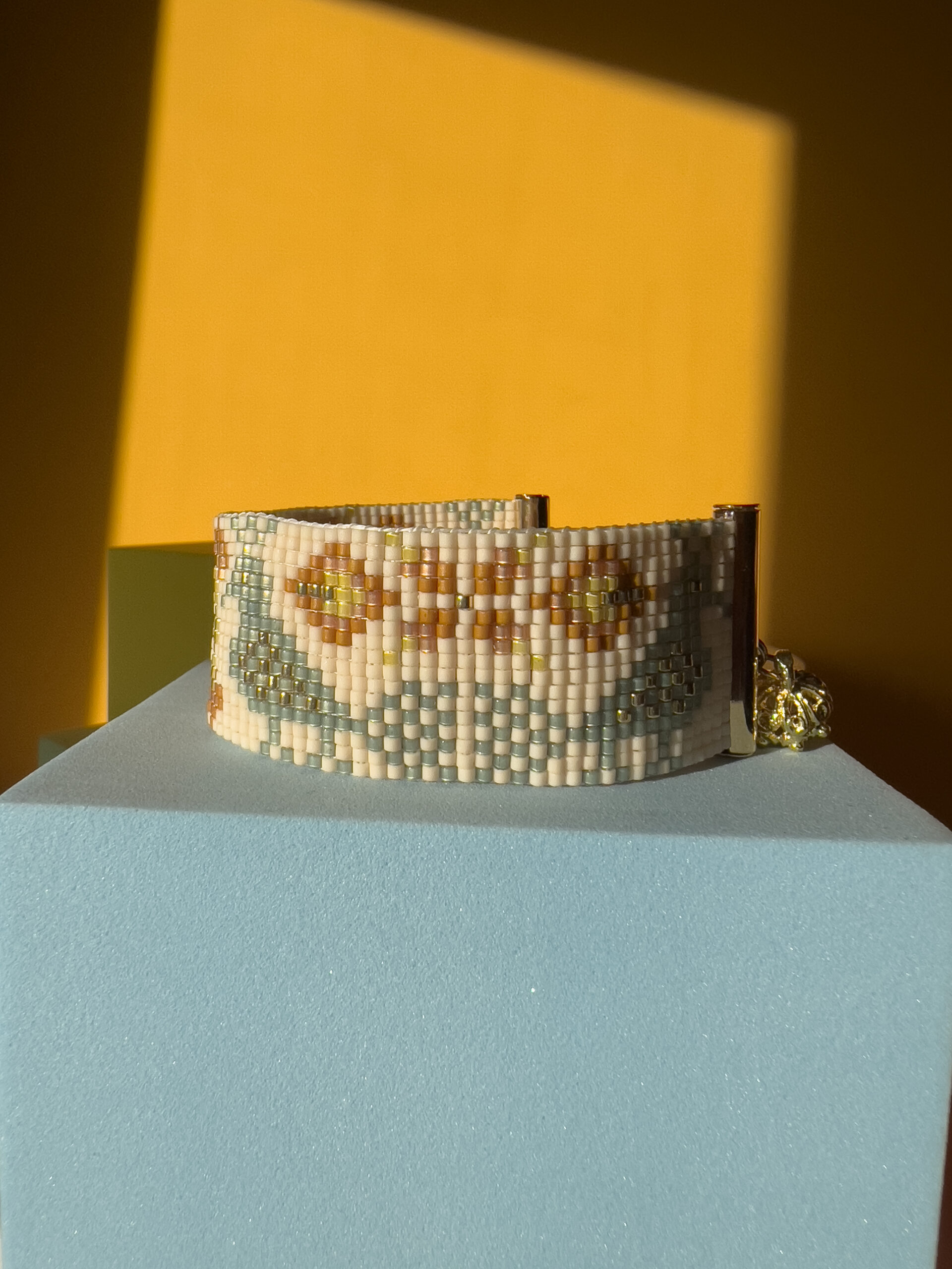 Bracciale pavoncella verde - immagine 2