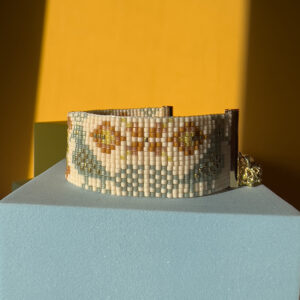 Bracciale pavoncella verde