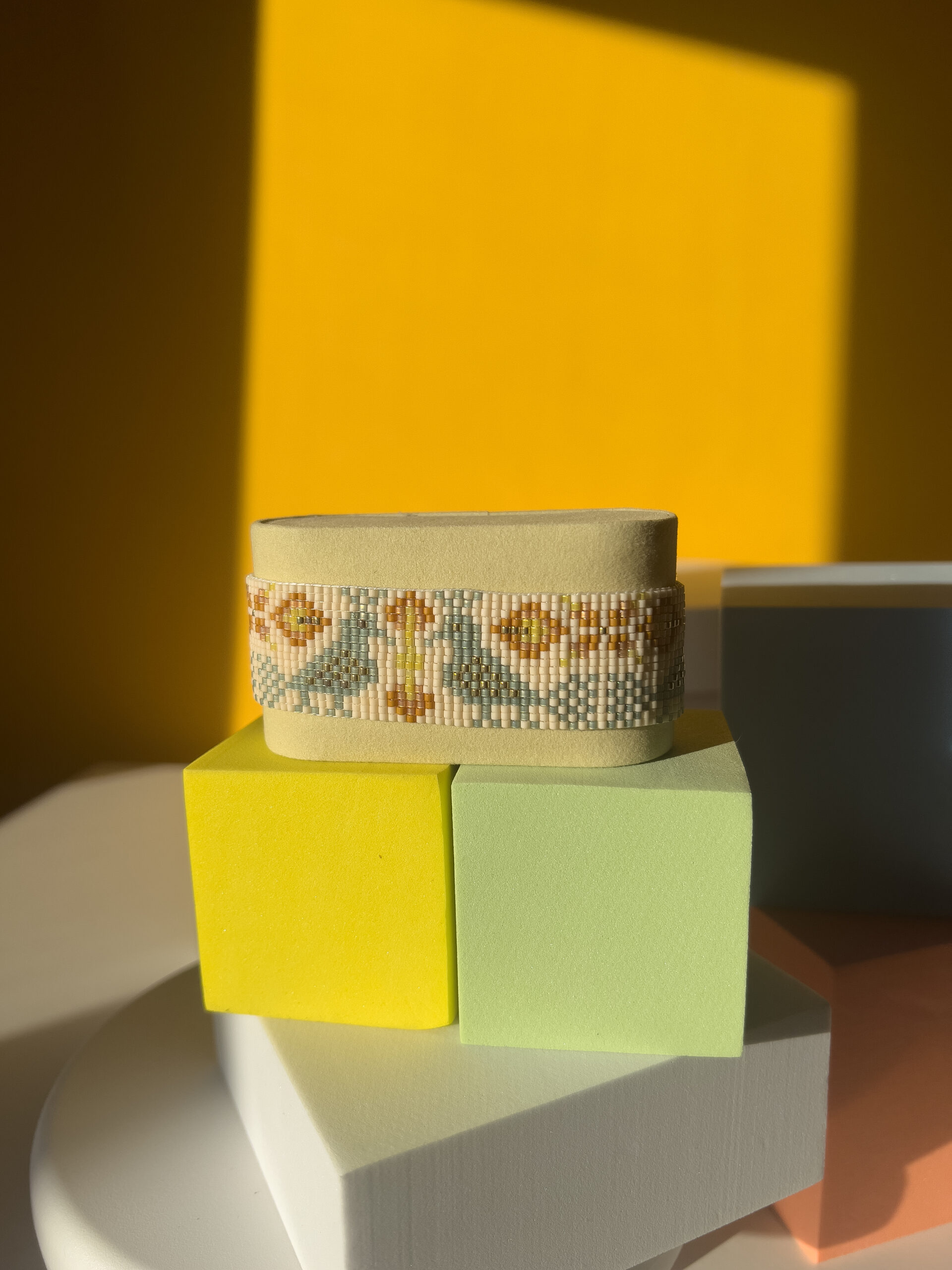 Bracciale pavoncella verde - immagine 5