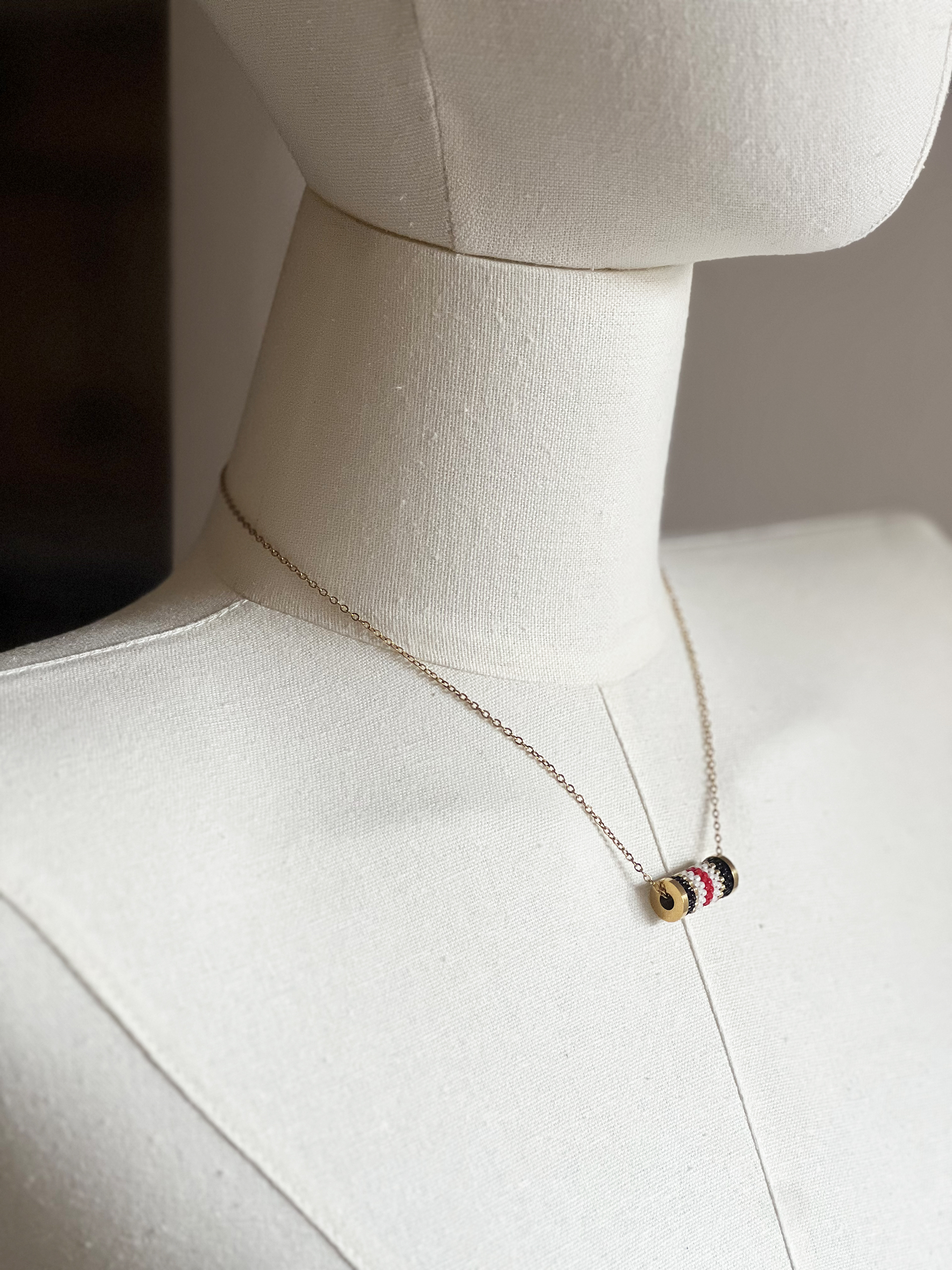 Rollino rosso nero grande - immagine 3